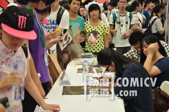 人气插画家、漫画家猫君见面会现场 活动新闻图片1407484772-5
